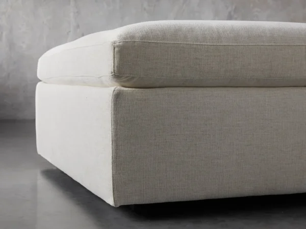 Plush Ottoman - Image 3